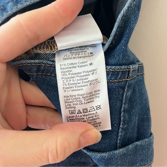 Crewcuts J.Crew girls denim overalls with pockets size 7 - Picture 6 of 11